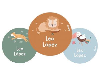 Pack 3 chapas Personalizadas Savannah