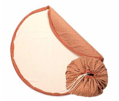Reversible Sack Play & Go Classic Organic Brown Checks