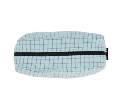 Grande Trousse de Toilette Nordic Check Blue Personnalisable