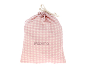Sac goter Vichy Rose Personnalisable
