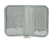 Porta-documentos verde I Love Vichy