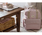 Mochila para Carrinho de Passeio
 I Love Vichy Rosa