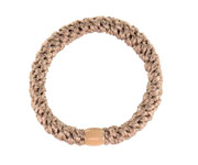Elstico de cabelo Konekki Taupe Glitter