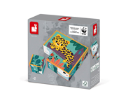 6 Cubi di Cartone Animali
