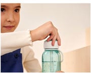 Botella Campus Flip-Up Turquesa 500ml