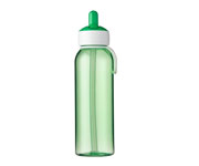 Botella Campus Flip-Up Personalizado Verde 500ml Little Monster