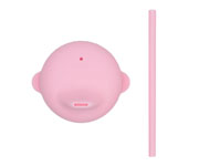 Sippie Lid for Pink Silicone Cup
