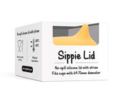 Sippie Lid for Yellow Silicone Cup