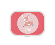 Pack de Almuerzo Campus Rosa Sweet Deer Personalizado