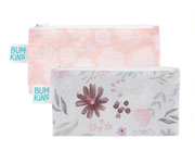 2 Mini Bolsas Impermeveis  Bumkins Floral Lace