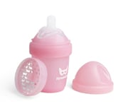 Biberon Anticolica Herobility 140ml Rosa