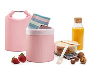 Porta Alimentos Grab\'nGo Active Rosa