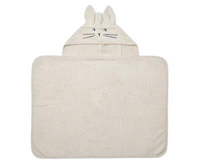 Bath Cape Baby Vilas Rabbit Sandy Personalised