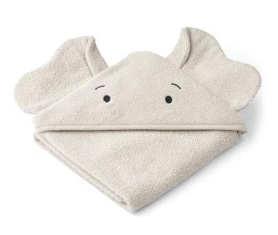 Baby Bath Towel Albert Elephant Sandy Personalised