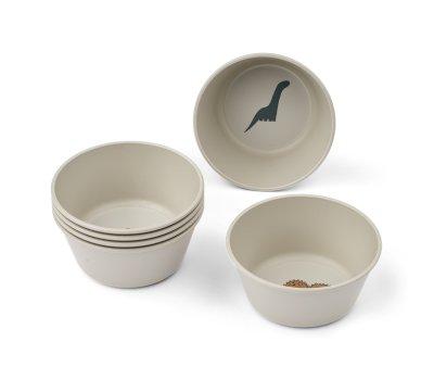 Pack de 6 Bowls Cees Dinosaurs/Mist