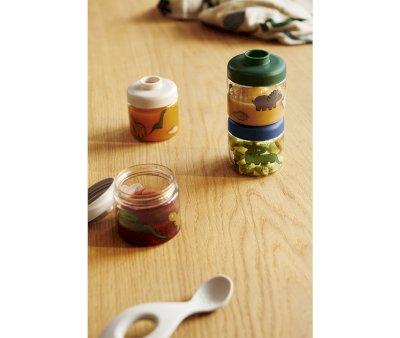 Pack 4 Dispensadores de Comida Dominique Dinosaurs / Mist
