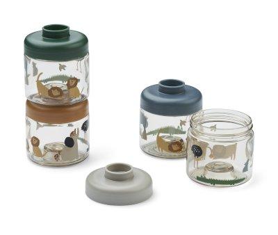 Pack 4 Dispensadores de Comida Dominique All Together / Sandy