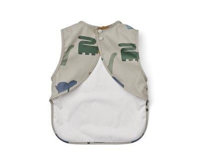 Bib Without Sleeves Bria Dinosaurs / Mist