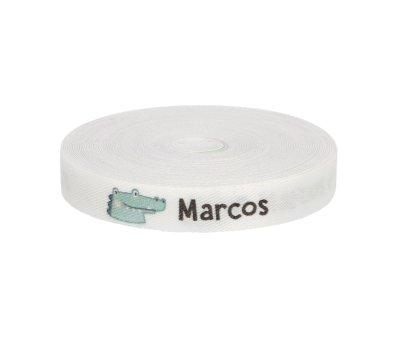 Nastro Marca Indumenti Personalizzato Coccodrillo