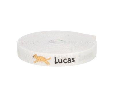 Nastro Marca Indumenti Personalizzato Leopardo