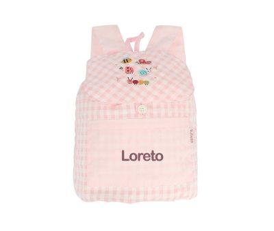 Mochila Pequea Vichy Bugs Personalizable