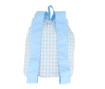 Mochila Pequea Vichy Croc Personalizable
