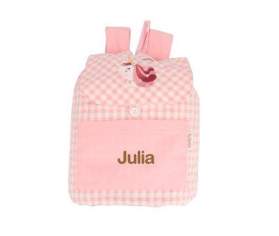 Mochila Pequea Vichy Magical Unicorn Personalizable