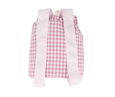 Mochila Pequea Vichy Ballet Personalizable