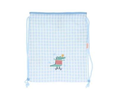 Mochila Saco Vichy Croc Personalizable