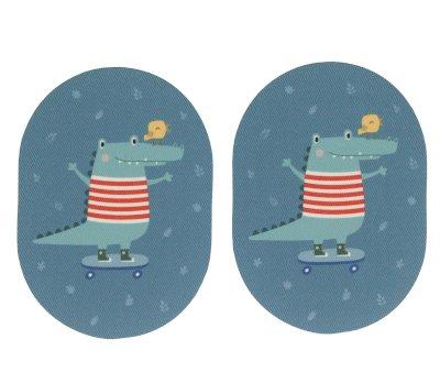 2 Parches Termoadhesivos para Ropa Croc
