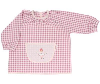 Grembiulino Lola Vichy Ballet Personalizzabile