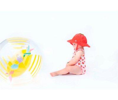 Costume Intero + Cappellino Fragola