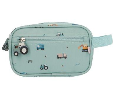Personalised Children's Toiletry Bag Trucks