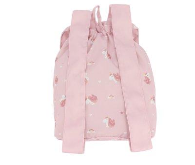Small Magical Unicorn Personalised Fabric Backpack