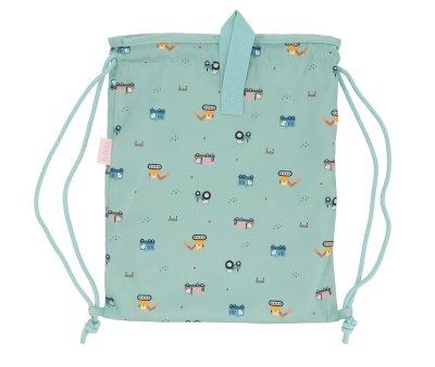 Personalised Fabric Sack Backpack Trucks