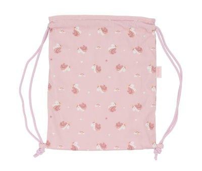 Mochila Saco Tecido Personalizvel Magical Unicorn