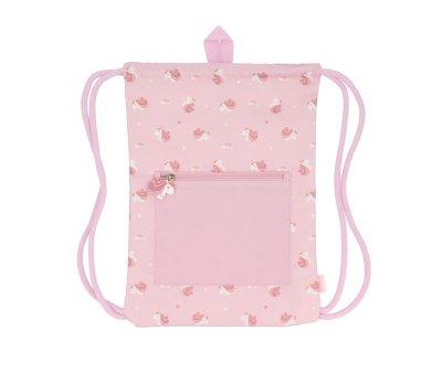 Mochila Saco Impermeable Magical Unicorn Personalizable