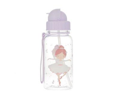 Garrafa Plstico Infantil Personalizvel Ballet