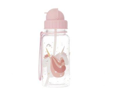 Garrafa Plstico Infantil Personalizvel Magical Unicorn