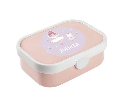Caja Almuerzo Midi Campus Pink Ballet Personalizada