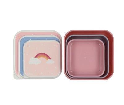 3 Cajas Almuerzo Magical Unicorn