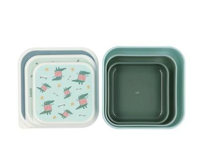 3 Lunch Boxes Croc