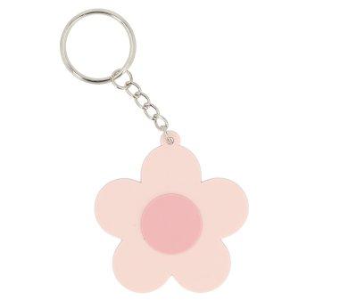 Porte-cls en Silicone Personnalisable Flower