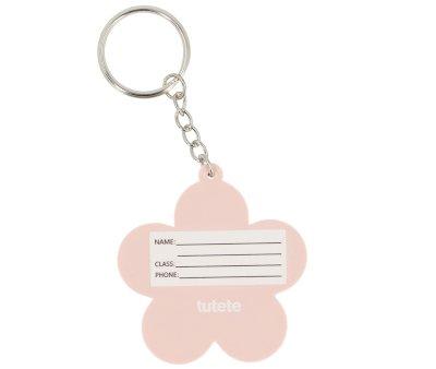 Porte-cls en Silicone Personnalisable Flower