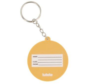 Portachiavi Silicone Tutete Star Mustard