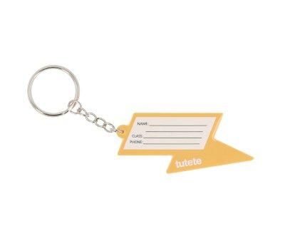 Llavero Silicona Personalizable Thunder Mustard