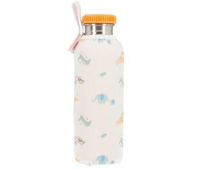 Steel Bottle with Personalised Savannah Sleeve 750ml