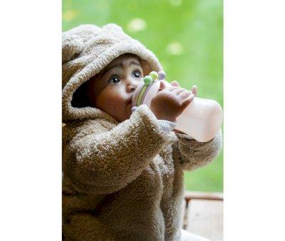 Abacus Sippy Vaso con Pajita Pink