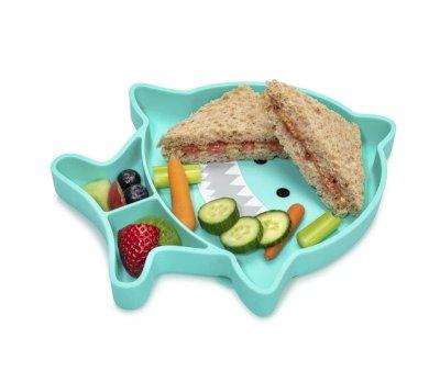 Plato de Silicona con Ventosa Shark