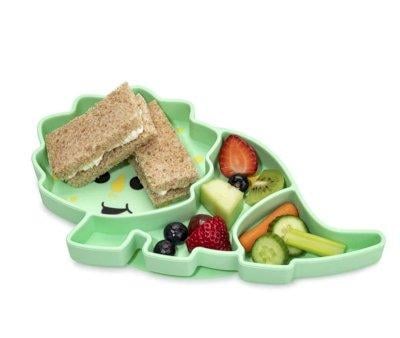 Plato de Silicona con Ventosa Dinosaurio